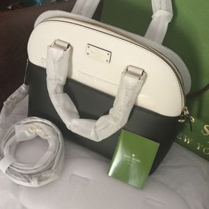 Kate Spade Carli Grove Street Leather Handbag NWT